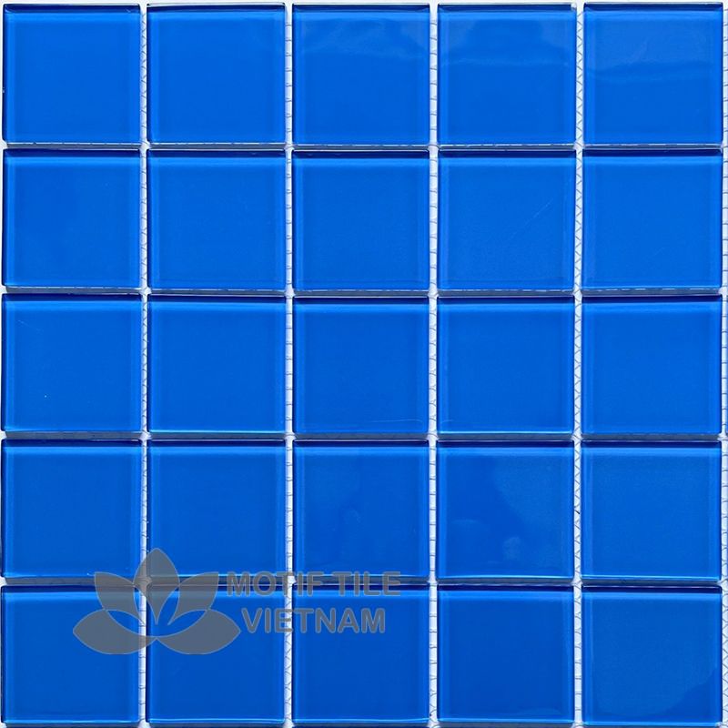 Gạch mosaic thủy tinh 48x48x4mm MT-MH 4802 1 Gạch mosaic thủy tinh 48x48x4mm MT-MH 4802