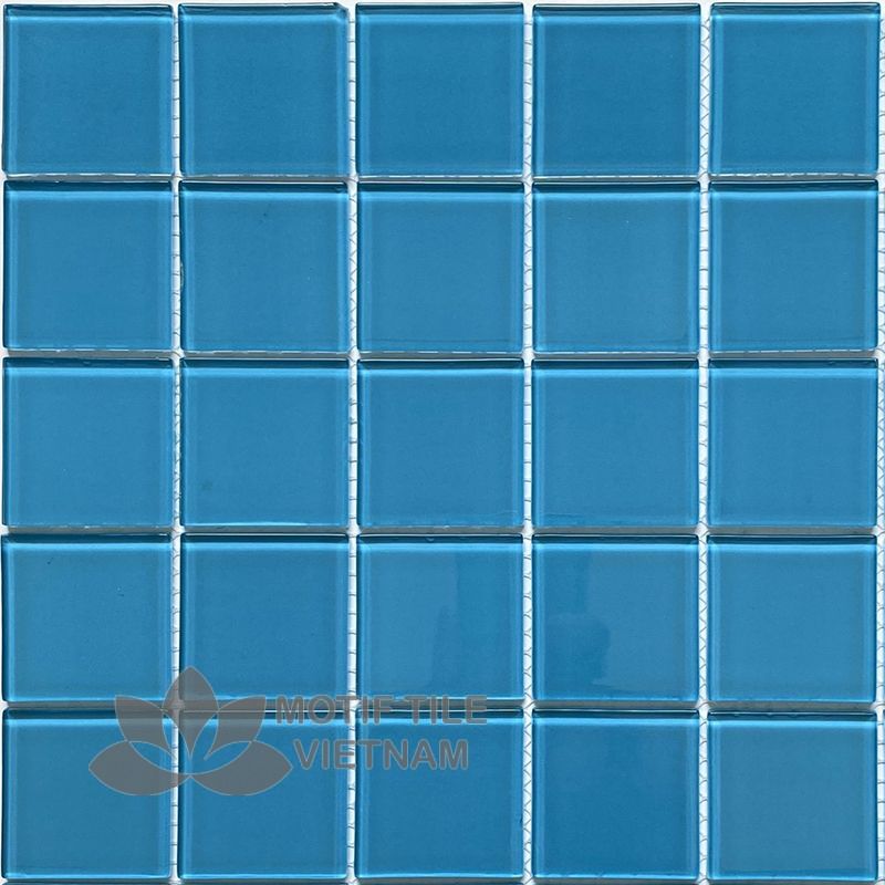 Gạch mosaic thủy tinh 48x48x4mm MT-MH 4803 1 Gạch mosaic thủy tinh 48x48x4mm MT-MH 4803