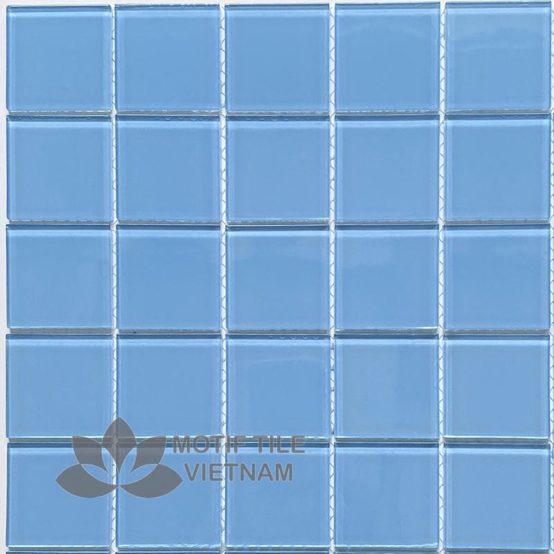 Gạch mosaic thủy tinh 48x48x4mm MT-MH 4804 1 Gạch mosaic thủy tinh 48x48x4mm MT-MH 4804