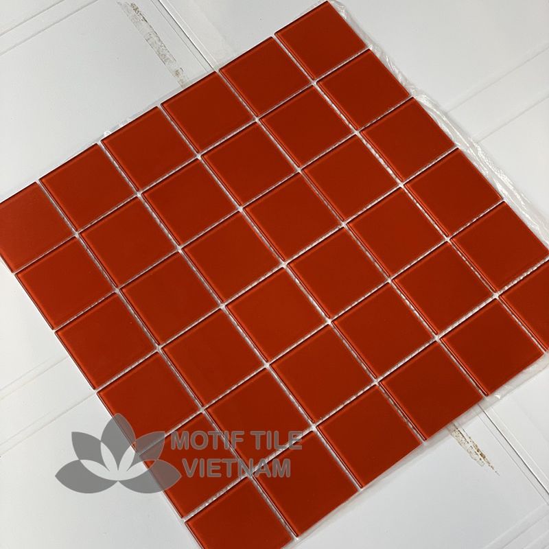 Gạch mosaic thủy tinh 48x48x4mm MT-MH 4806 2 Gạch mosaic thủy tinh 48x48x4mm MT-MH 4806
