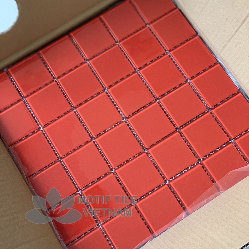 Gạch mosaic thủy tinh 48x48x4mm MT-MH 4806 3 Gạch mosaic thủy tinh 48x48x4mm MT-MH 4806