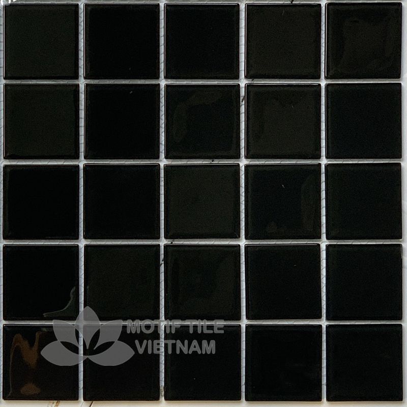 Gạch mosaic thủy tinh 48x48x4mm MT-MH 4809 1 Gạch mosaic thủy tinh 48x48x4mm MT-MH 4809
