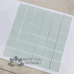 Gạch mosaic thủy tinh 48x48x4mm MT-MH 4810 4 Gạch mosaic thủy tinh 48x48x4mm MT-MH 4810