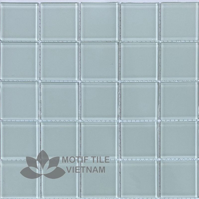 Gạch mosaic thủy tinh 48x48x4mm MT-MH 4810 1 Gạch mosaic thủy tinh 48x48x4mm MT-MH 4810