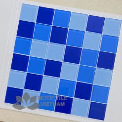 Gạch mosaic thủy tinh 48x48x4mm MT-MH 4818 5 Gạch mosaic thủy tinh 48x48x4mm MT-MH 4818