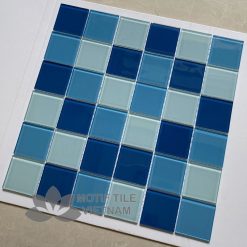 Gạch mosaic thủy tinh 48x48x4mm MT-MH 4821 4 Gạch mosaic thủy tinh 48x48x4mm MT-MH 4821