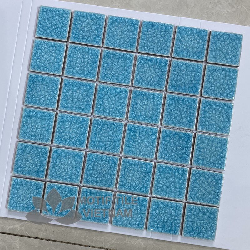 Gạch mosaic gốm sứ 48x48x6mm MT-MHG 915 2 Gạch mosaic gốm sứ 48x48x6mm MT-MHG 915