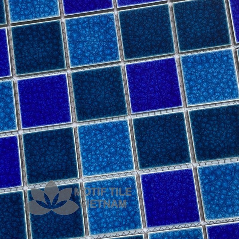 Gạch mosaic gốm sứ 48x48x6mm MT-MHG 922 3 Gạch mosaic gốm sứ 48x48x6mm MT-MHG 922