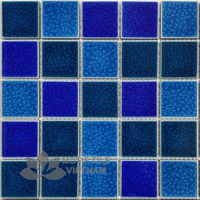 Gạch mosaic gốm sứ 48x48x6mm MT-MHG 922 1 Gạch mosaic gốm sứ 48x48x6mm MT-MHG 922