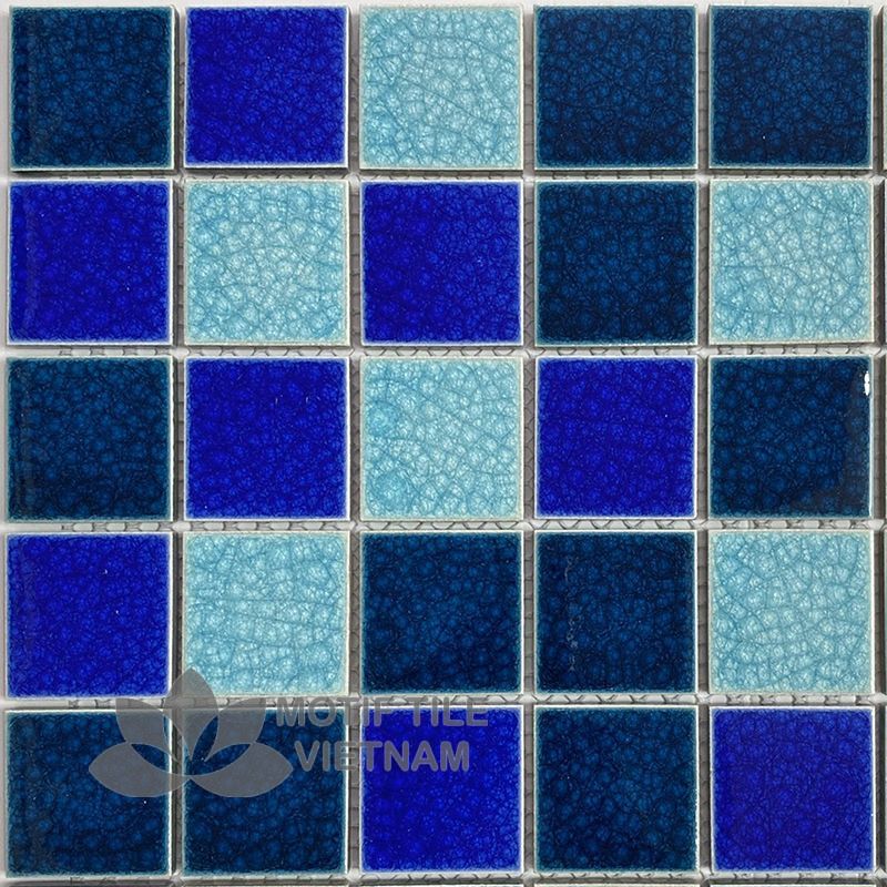 Gạch mosaic gốm sứ 48x48x6mm MT-MHG 959 1 Gạch mosaic gốm sứ 48x48x6mm MT-MHG 959