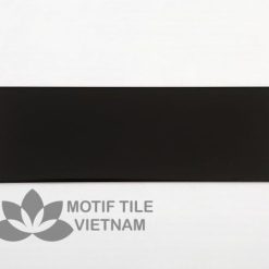Gạch subway đen bóng phẳng 10x30cm SW1030V(Black)