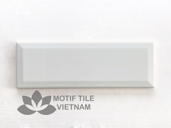 Gạch subway trắng bóng vát 10x30cm SW1030V(White) 2 Gạch subway trắng bóng vát 10x30cm SW1030V(White) - Hình ảnh 2