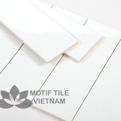 Gạch subway trắng mờ phẳng 10x30cm SW1030(White) 7 Gạch subway trắng mờ phẳng 10x30cm SW1030(White)