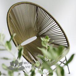 Ghế mây nhựa đan Acapulco Oliu MT-CH005