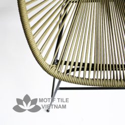 Ghế mây nhựa đan Acapulco Oliu MT-CH005