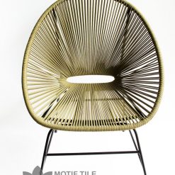 Ghế mây nhựa đan Acapulco Oliu MT-CH005