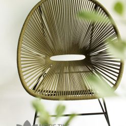 Ghế mây nhựa đan Acapulco Oliu MT-CH005