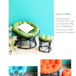 Ghế thư giãn papasan MT-R001