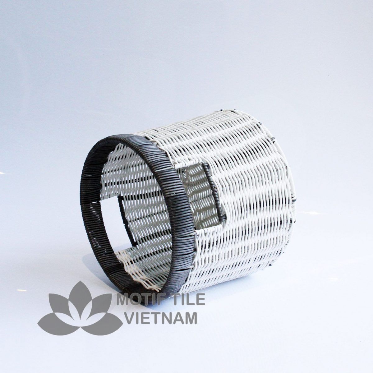 Set 03 giỏ đựng quần áo giỏ trang trí mây nhựa đan MT-BA014 5 Set 03 giỏ đựng quần áo giỏ trang trí mây nhựa đan