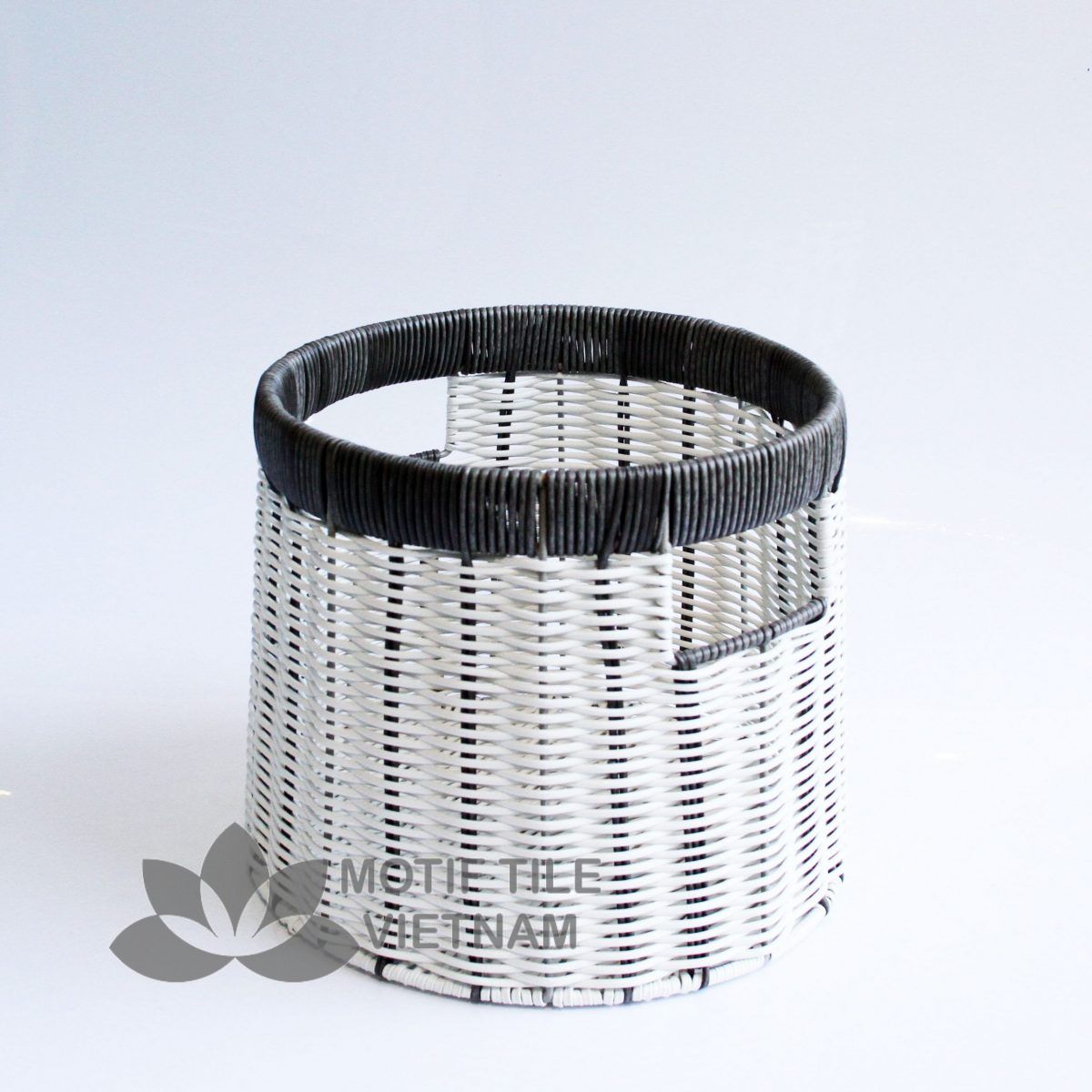 Set 03 giỏ đựng quần áo giỏ trang trí mây nhựa đan MT-BA014 3 Set 03 giỏ đựng quần áo giỏ trang trí mây nhựa đan