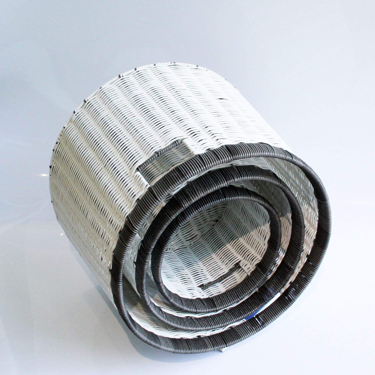 Set 03 giỏ đựng quần áo giỏ trang trí mây nhựa đan