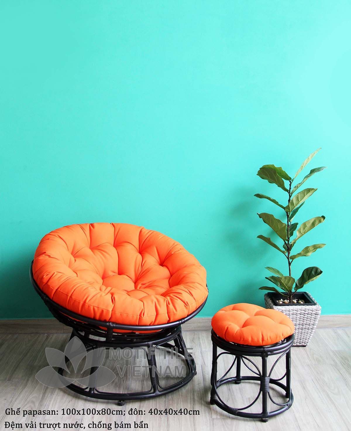 Ghế thư giãn Papasan MT-R001 2 Ghế thư giãn papasan MT-R001