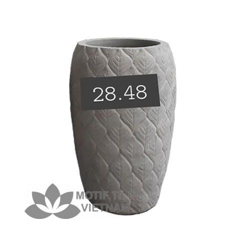 Chậu xi măng hoa ly 2 Chậu xi măng hoa ly