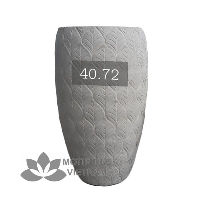 Chậu xi măng hoa ly 1 Chậu xi măng hoa ly