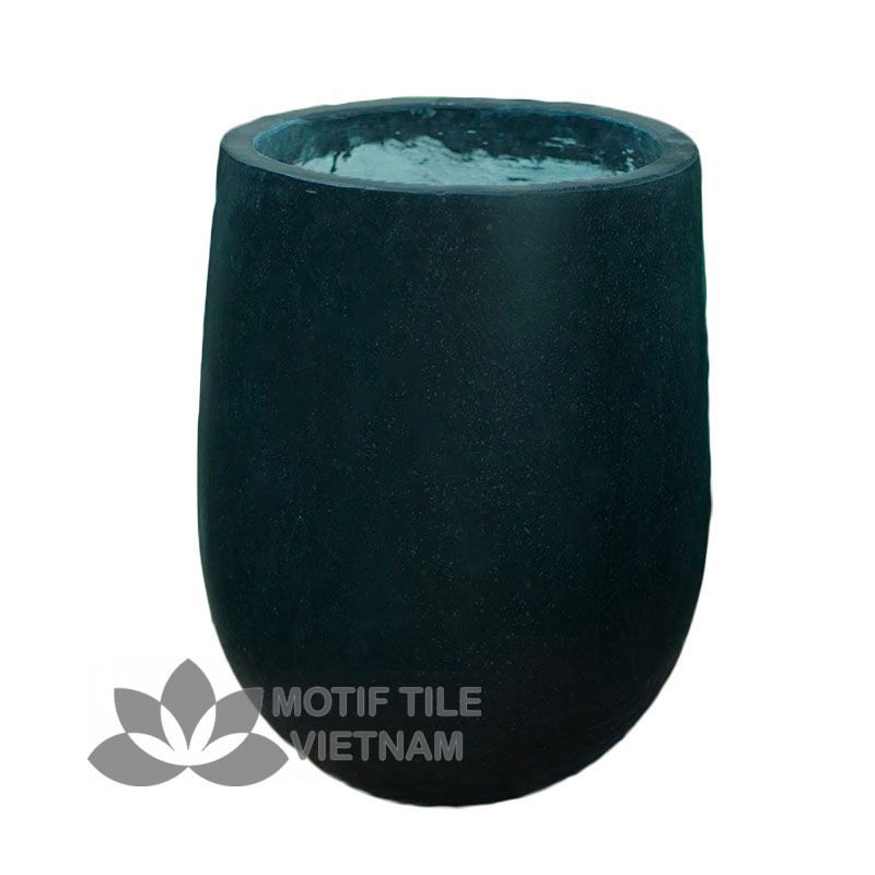 Chậu đá mài hình giọt nước 30x50 2 Chậu đá mài hình giọt nước 30x50