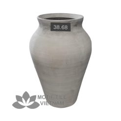 Chậu xi măng lu gờ cao