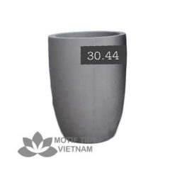 Chậu xi măng tròn bầu 8 Chậu xi măng tròn bầu