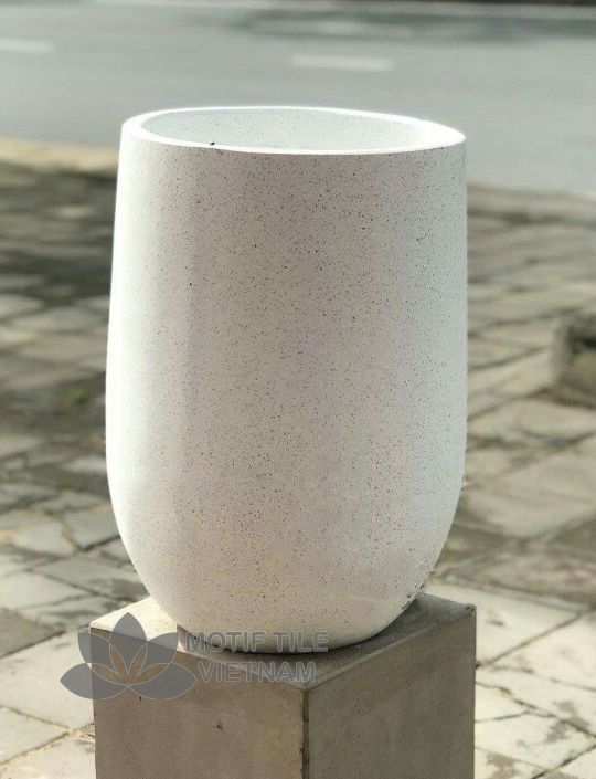 Chậu đá mài hình giọt nước 30x50 5 Chậu đá mài hình giọt nước 30x50