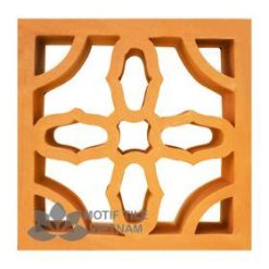 Gạch bông gió đất nung | Gạch hoa phương MT-T05
