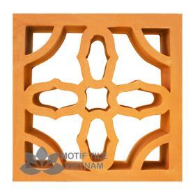 Gạch bông gió đất nung | Gạch hoa phượng MT-T05 1 Gạch bông gió đất nung | Gạch hoa phương MT-T05