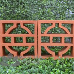 Gạch bông gió đất nung | Gạch đồng tiền MT-T02 7 Gạch bông gió đất nung | Gạch đồng tiền MT-T02