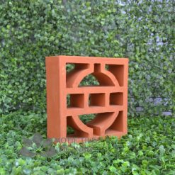 Gạch bông gió đất nung | Gạch đồng tiền MT-T02