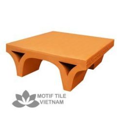 gạch lát nền đất nung | Gạch chữ U MT-L10