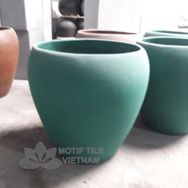 Chậu xi măng hình lu âu 55x55 3 Chậu xi măng hình lu âu 55x55