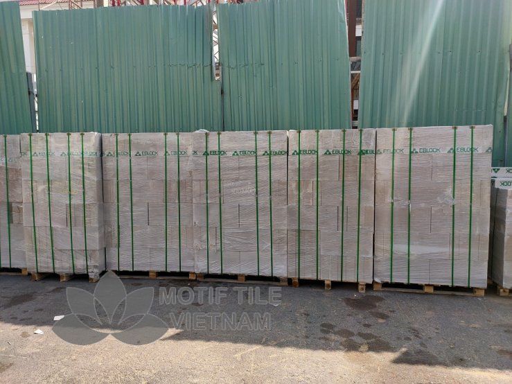 Gạch nhẹ AAC Blocks | Gạch khí chưng áp siêu nhẹ giá tốt 3 Gạch Block AAC Siêu Nhẹ
