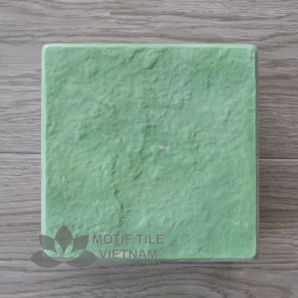 Gạch bê tông giả đá cubic MT-C03(Xanh lá) 2 Gạch bê tông giả đá cubic MT-C03