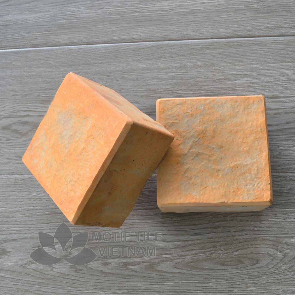 Gạch bê tông giả đá cubic MT-C05(Vàng) 1 Gạch bê tông giả đá cubic MT-C05