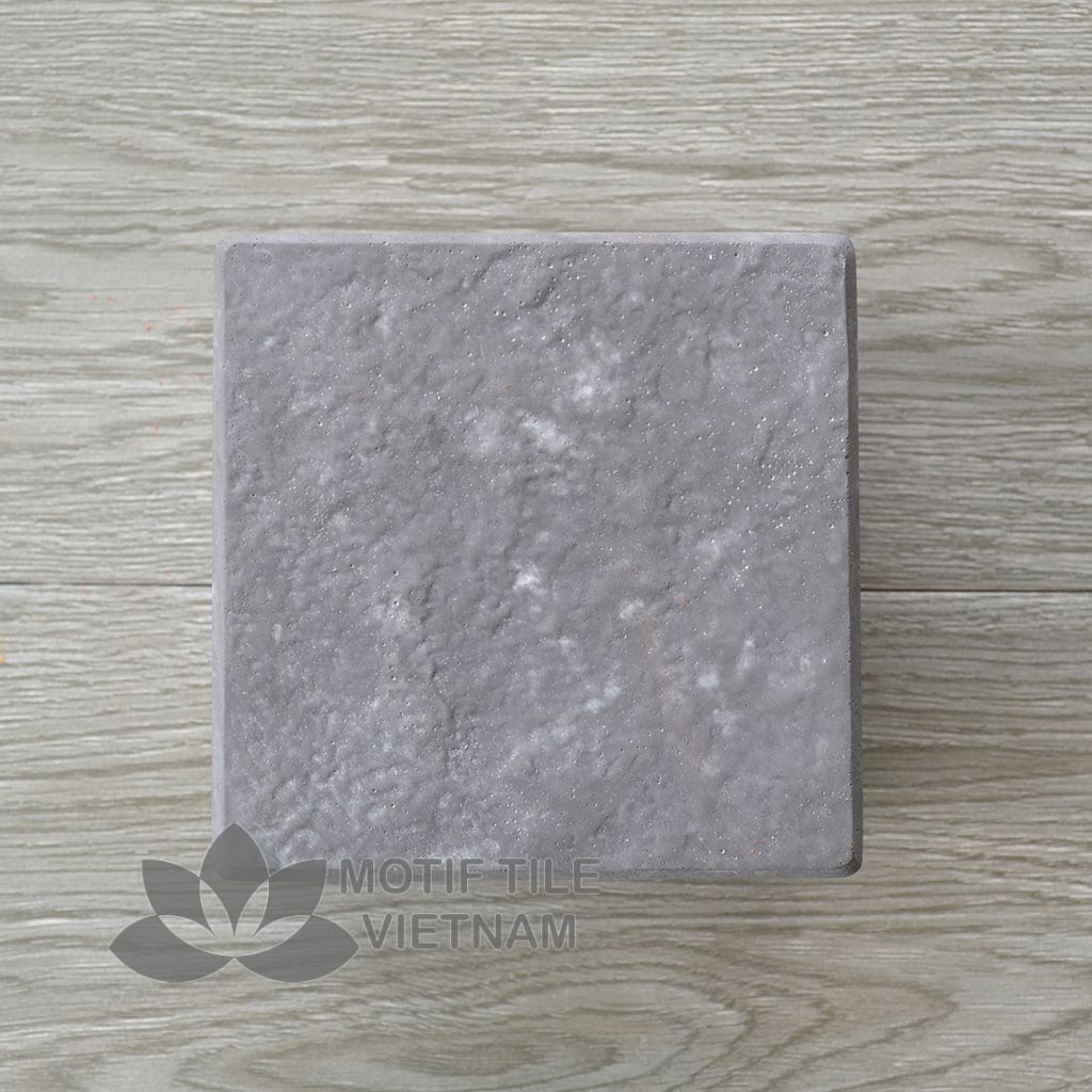 Gạch bê tông giả đá cubic MT-C02(Đen) 2 Gạch bê tông giả đã cubic MT-C02