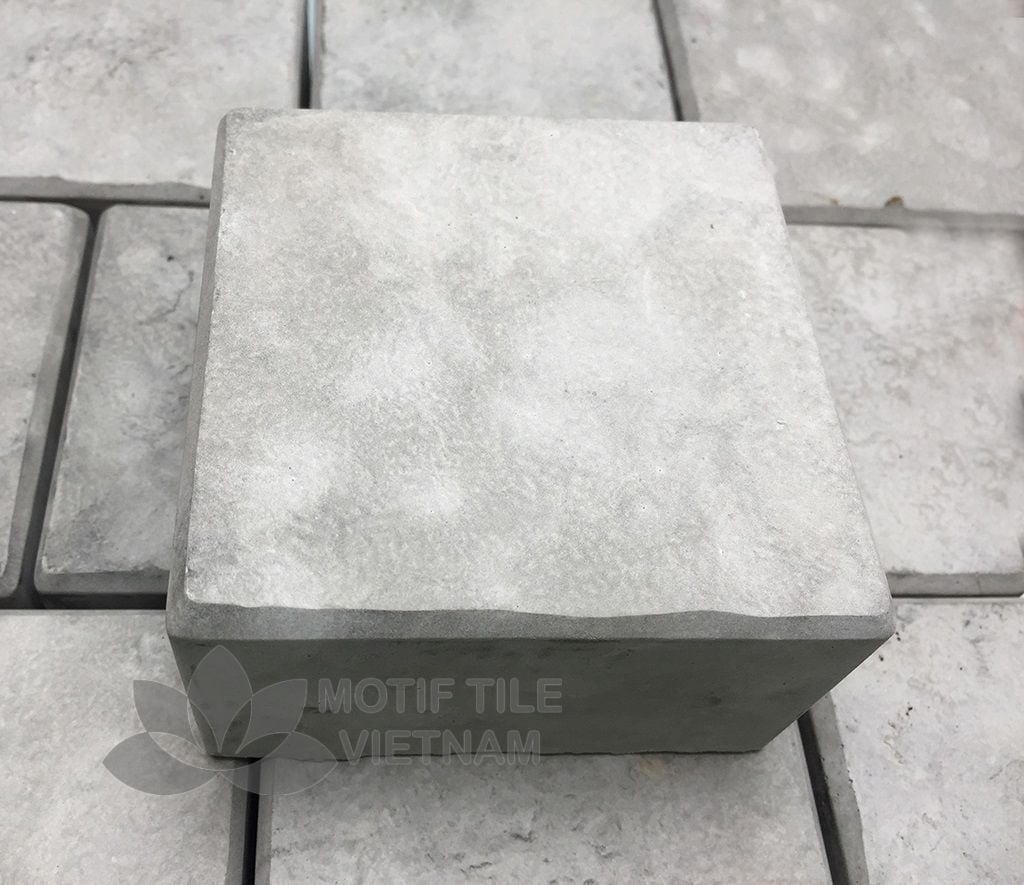 Gạch bê tông giả đá cubic MT-C01(Xám) 1 Gạch bê tông giả đá cubic MT-C01(Xám)