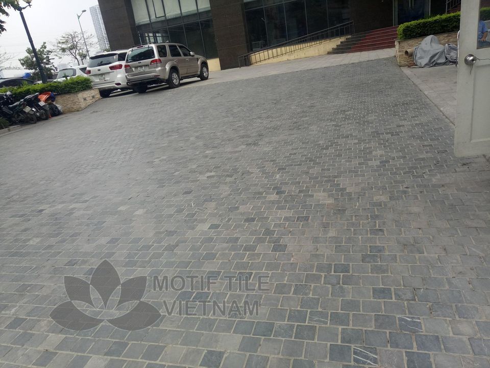 Gạch bê tông giả đá cubic MT-C01(Xám) 4 Gạch bê tông giả đã cubic C01