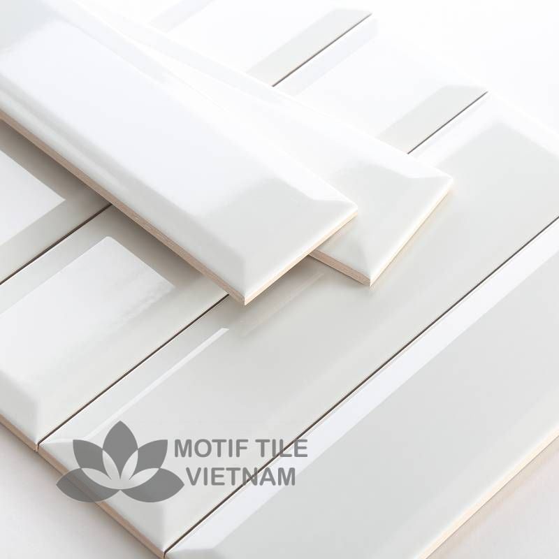 Gạch thẻ subway trắng bóng vát 7.5x30cm SW75300V(White) 3 Gạch thẻ subway trắng bóng vát 7.5x30cm SW75300V(White)