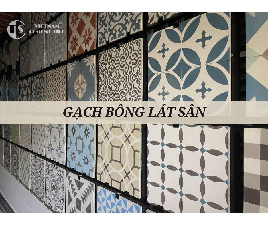 Gạch bông lát sân - Làn gió mới cho kiến trúc ngoại thất 1 Thiet ke chua co ten Shop gạch trang trí cao cấp