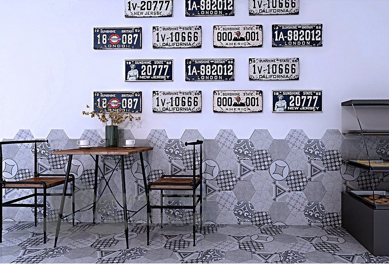 Gạch bông Porcelain là gì? 1 gach bong porcelain Shop gạch trang trí cao cấp