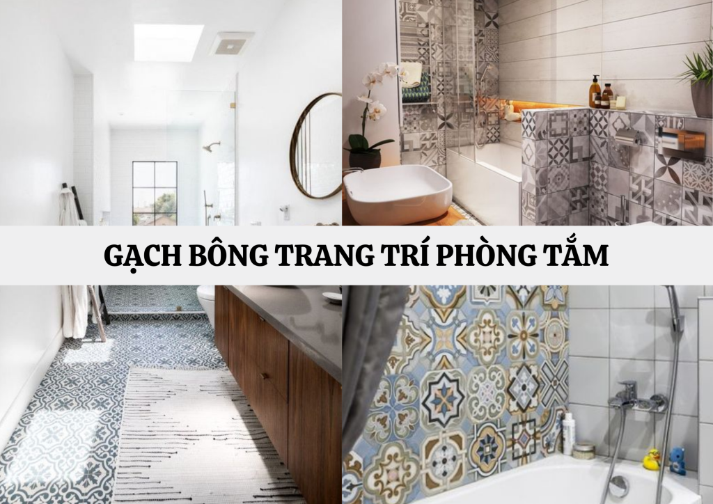 Gạch bông trang trí phòng tắm | Vẻ Đẹp Tinh Tế Và Sang Trọng Cho Không Gian Sống 1 GACH BONG TRANG TRI PHONG TAM Shop gạch trang trí cao cấp