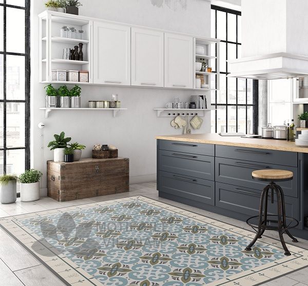 Thảm Gạch Bông | Vẻ Đẹp Độc Đáo Cho Mọi Không Gian 1 gach tham lat nen phong an dep Shop gạch trang trí cao cấp